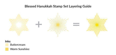 Clear Stamps Blessed Hanukkah Stamp Set