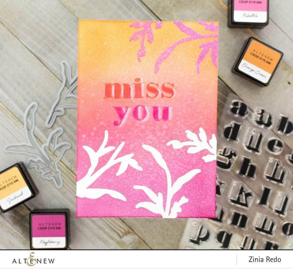 Clear Stamps Block Alpha Stamp Set