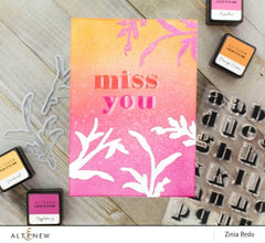 Clear Stamps Block Alpha Stamp Set