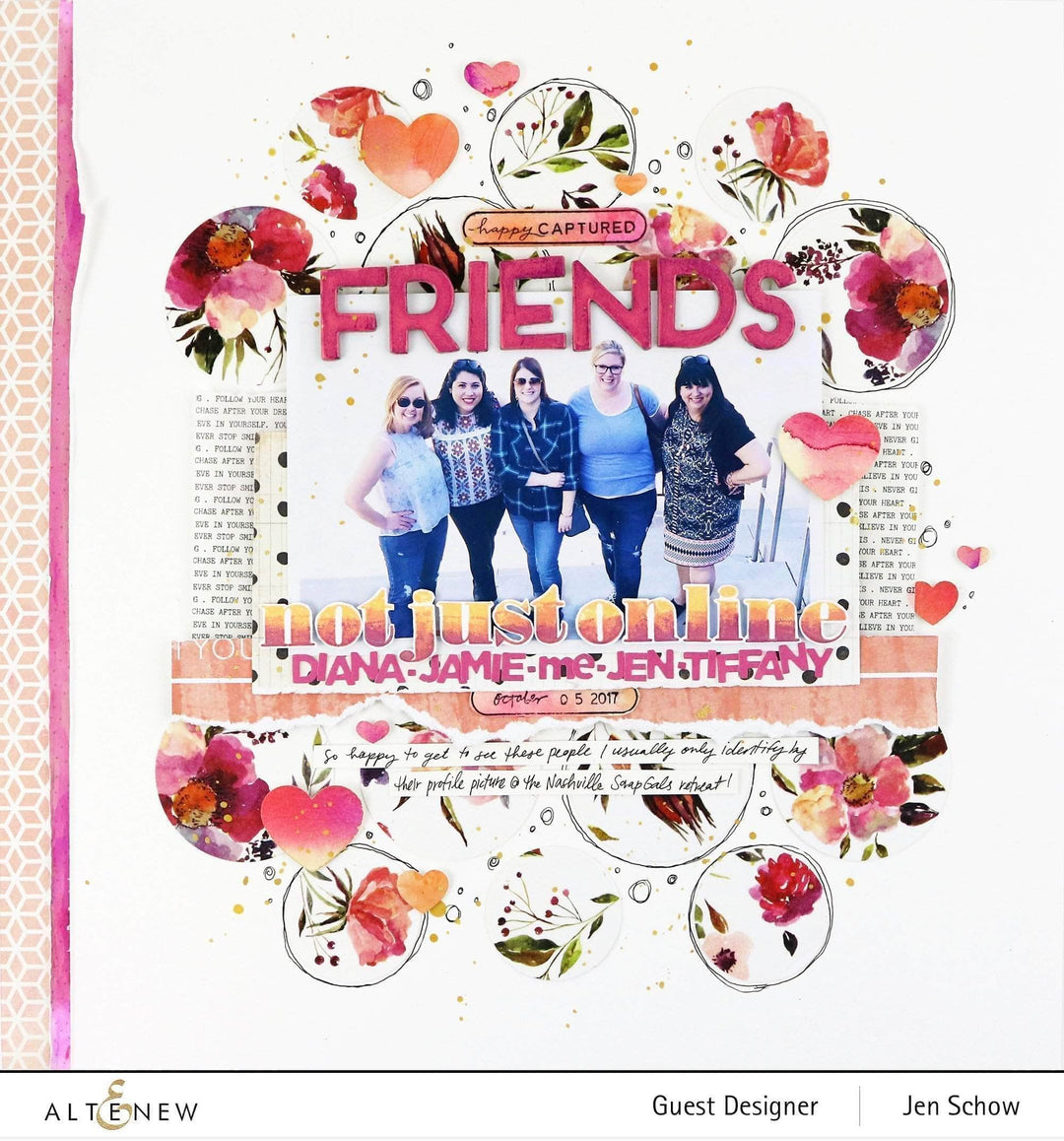 Clear Stamps Block Alpha Stamp Set