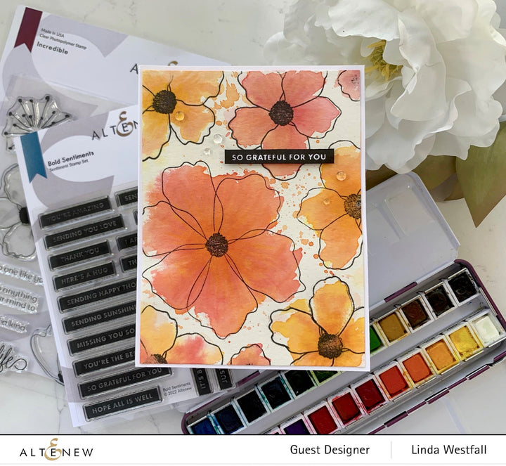 Clear Stamps Bold Sentiments Stamp Set