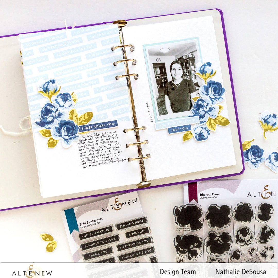 Clear Stamps Bold Sentiments Stamp Set