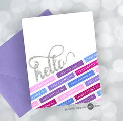 Clear Stamps Bold Sentiments Stamp Set