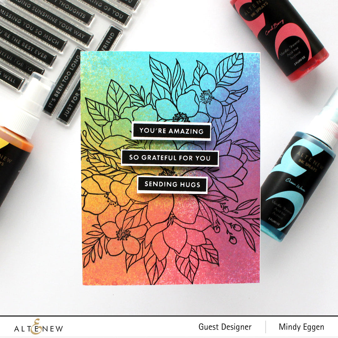 Clear Stamps Bold Sentiments Stamp Set