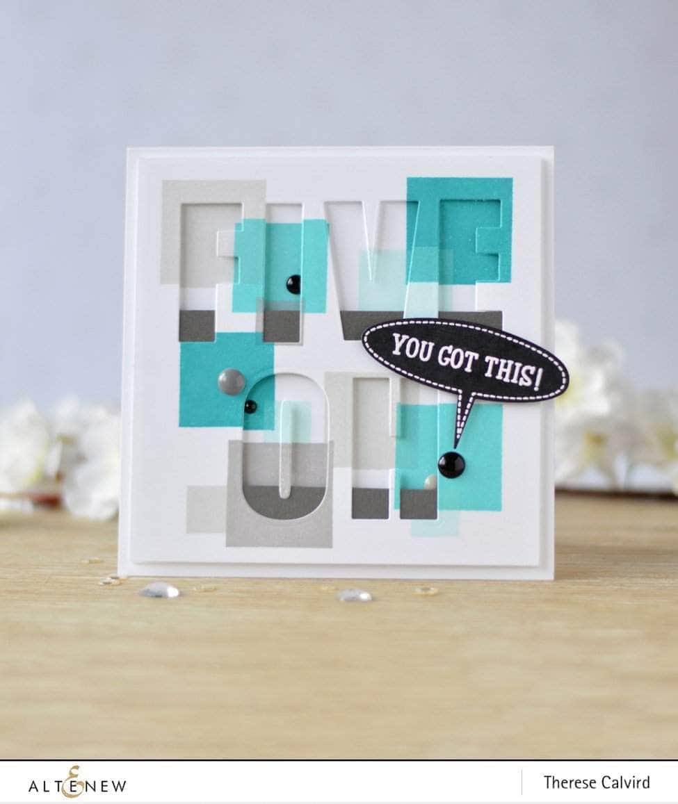 Clear Stamps Building Blocks Stamp Set