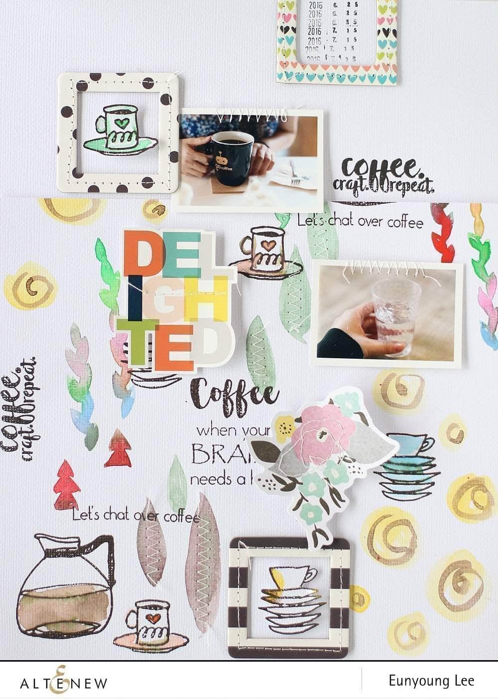 Clear Stamps Coffee Talk Stamp Set