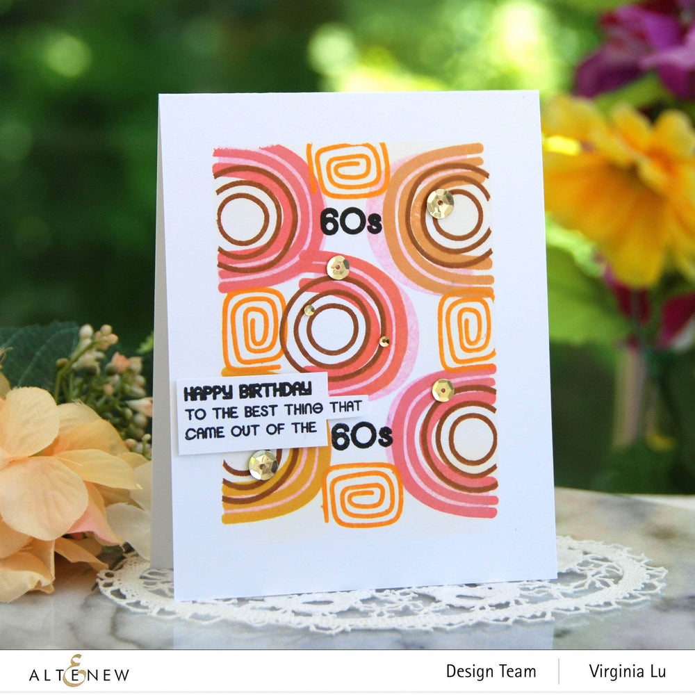 Clear Stamps Cool Decades Stamp Set