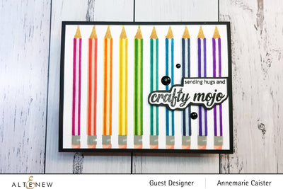 Clear Stamps Crafty Friends Add-On Stamp Set