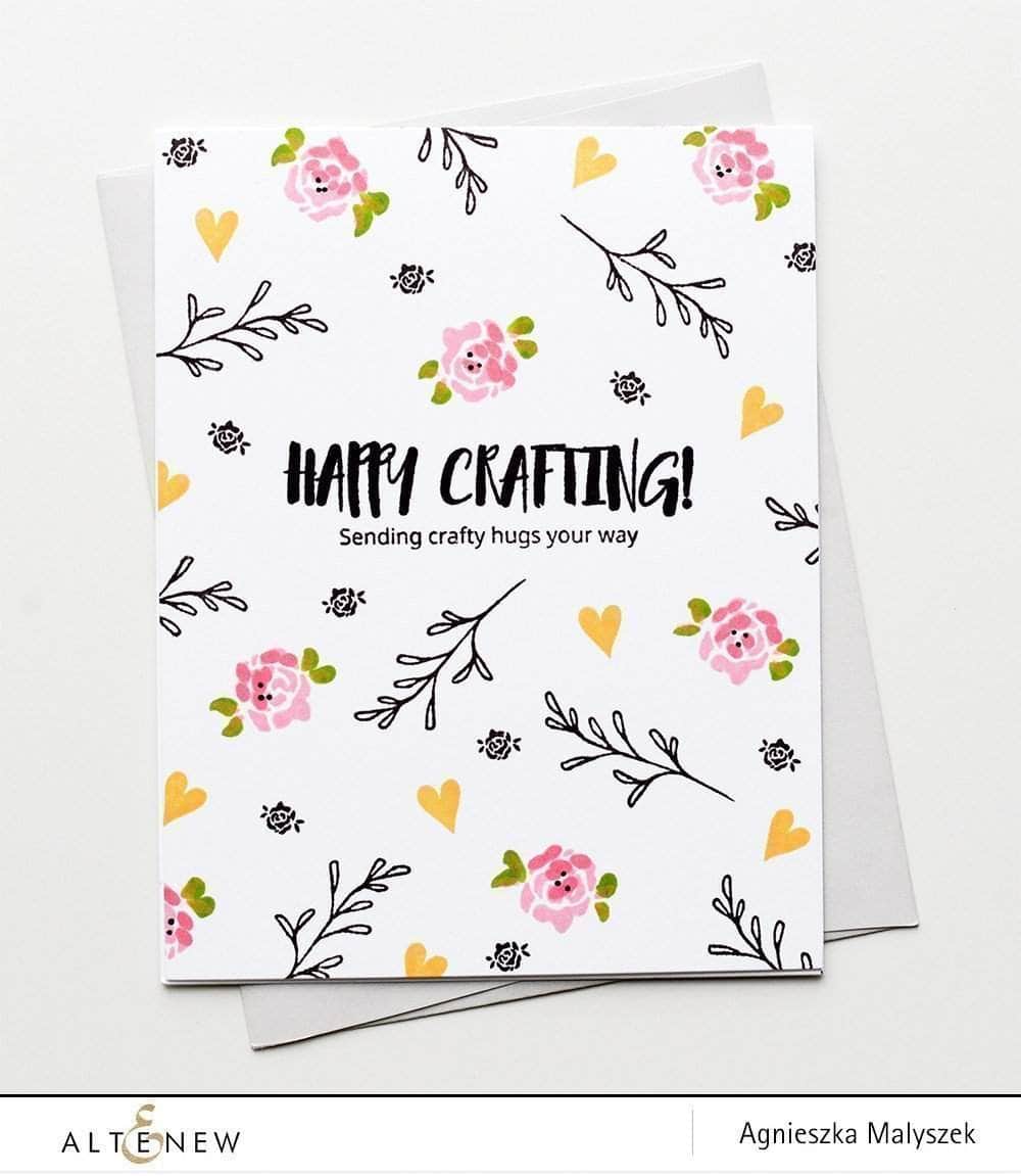 Clear Stamps Crafty Friends Stamp Set