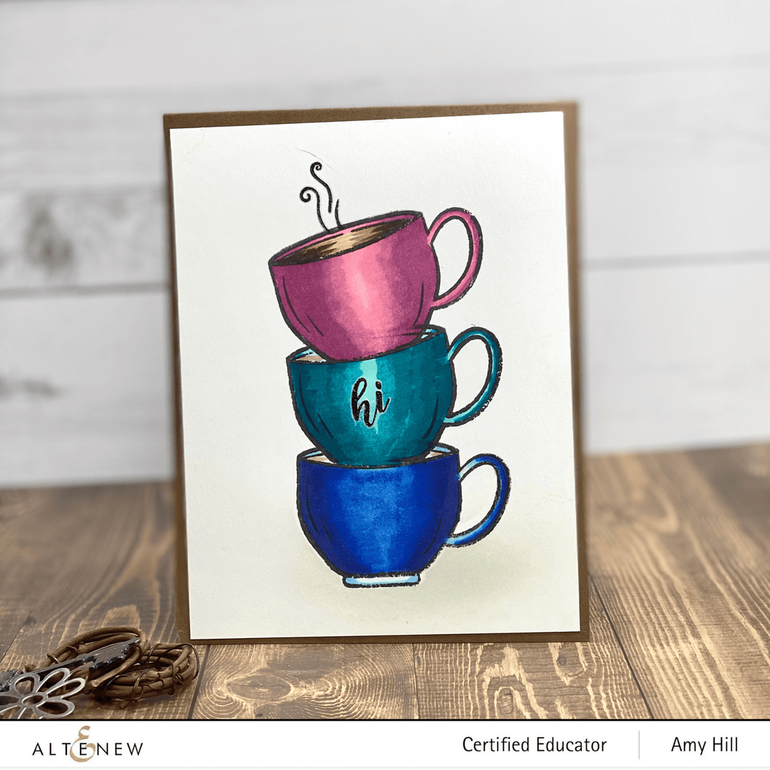 Clear Stamps Cup of Coffee Stamp Set