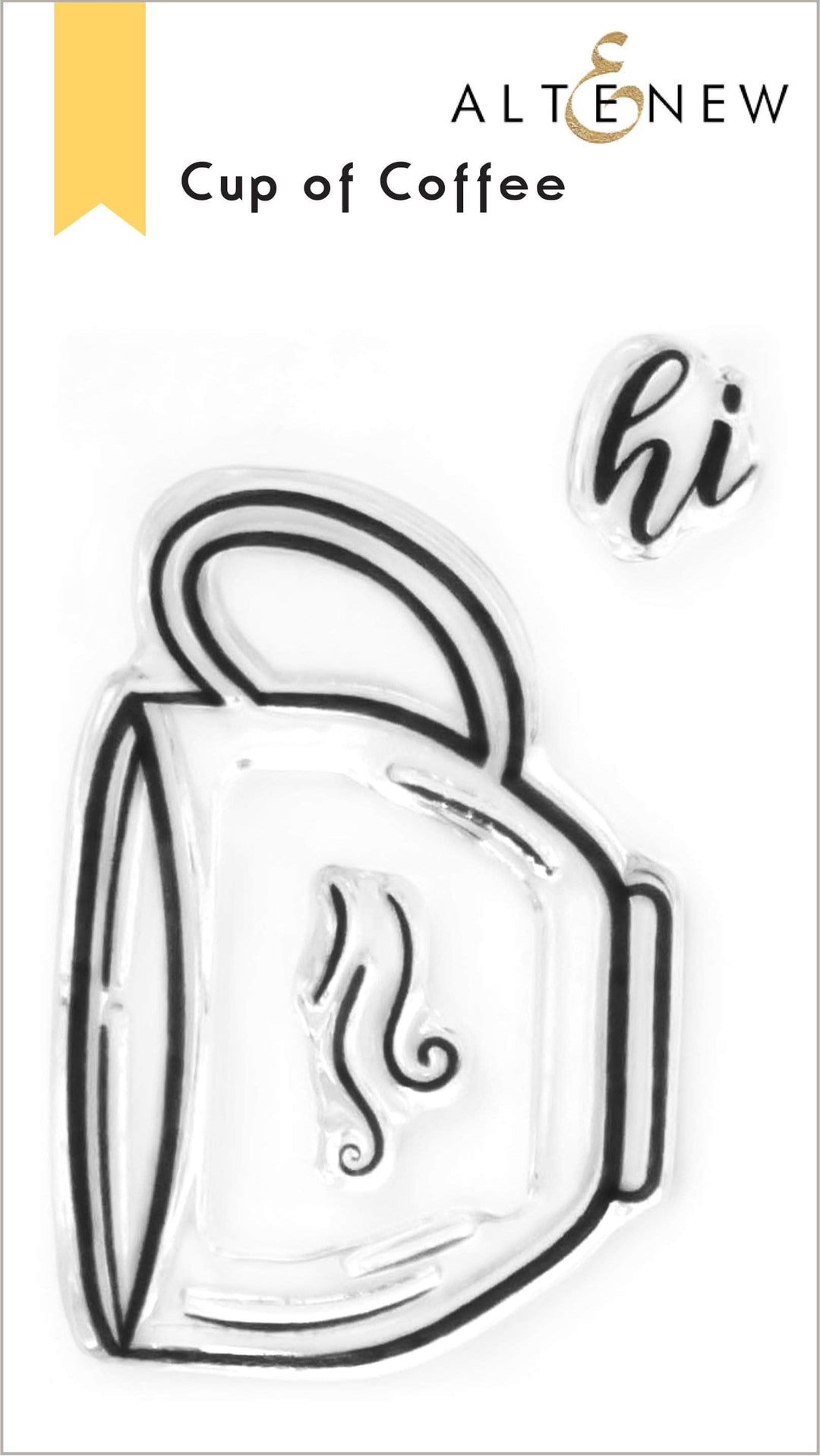 Clear Stamps Cup of Coffee Stamp Set