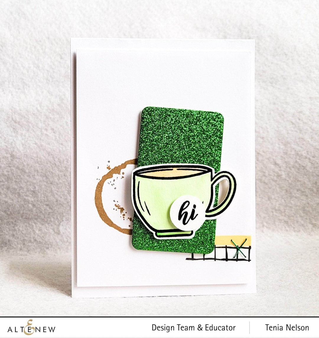 Clear Stamps Cup of Coffee Stamp Set
