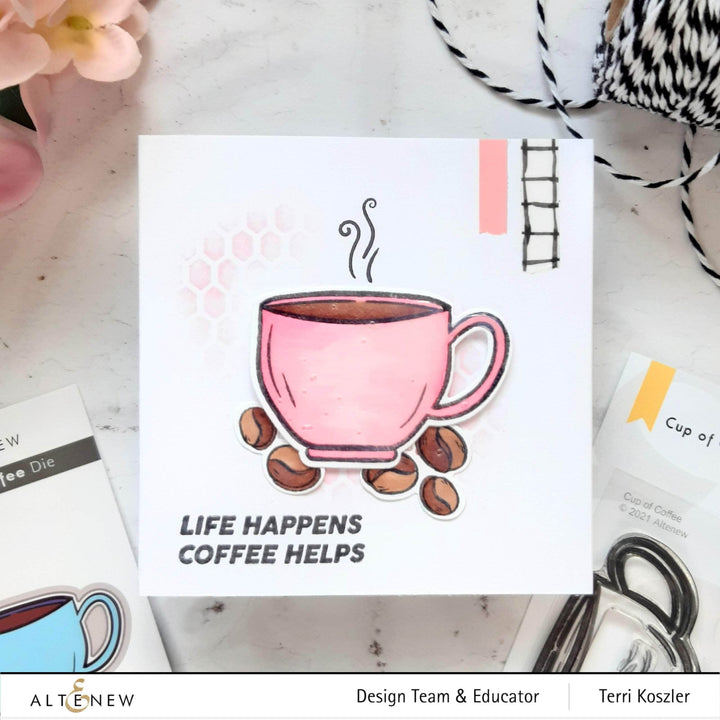 Clear Stamps Cup of Coffee Stamp Set