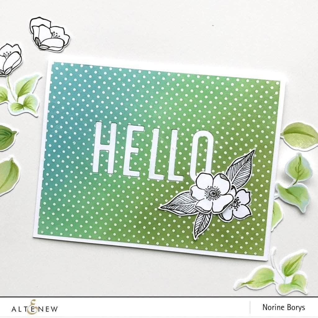 Clear Stamps Dainty Swiss Dots Stamp Set