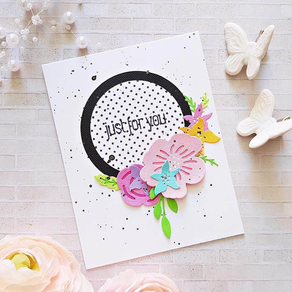 Clear Stamps Dainty Swiss Dots Stamp Set