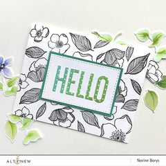 Clear Stamps Dainty Swiss Dots Stamp Set