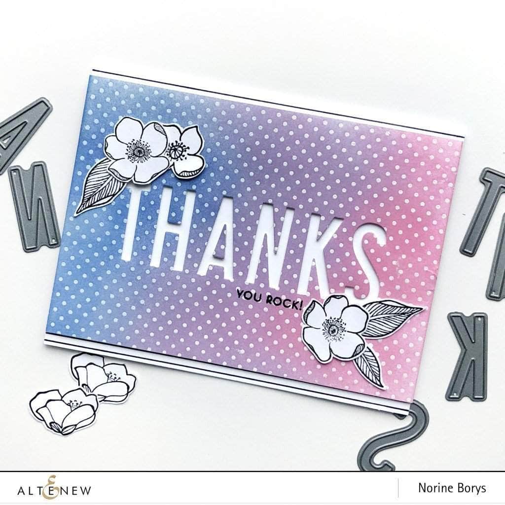 Clear Stamps Dainty Swiss Dots Stamp Set