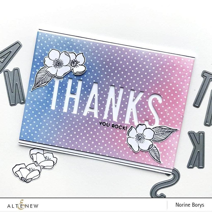 Clear Stamps Dainty Swiss Dots Stamp Set