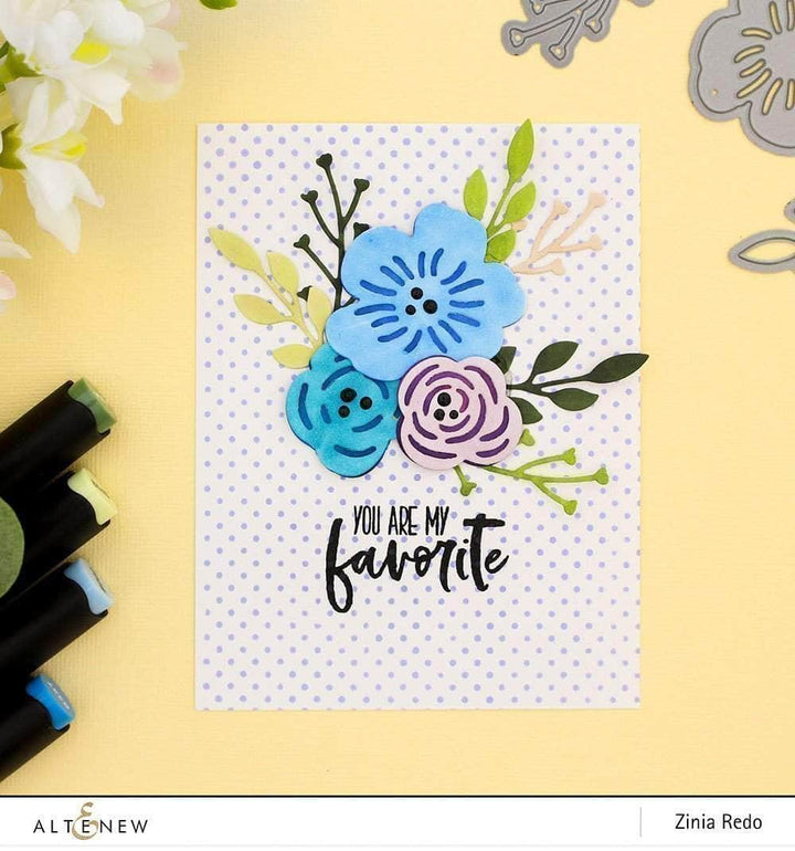 Clear Stamps Dainty Swiss Dots Stamp Set