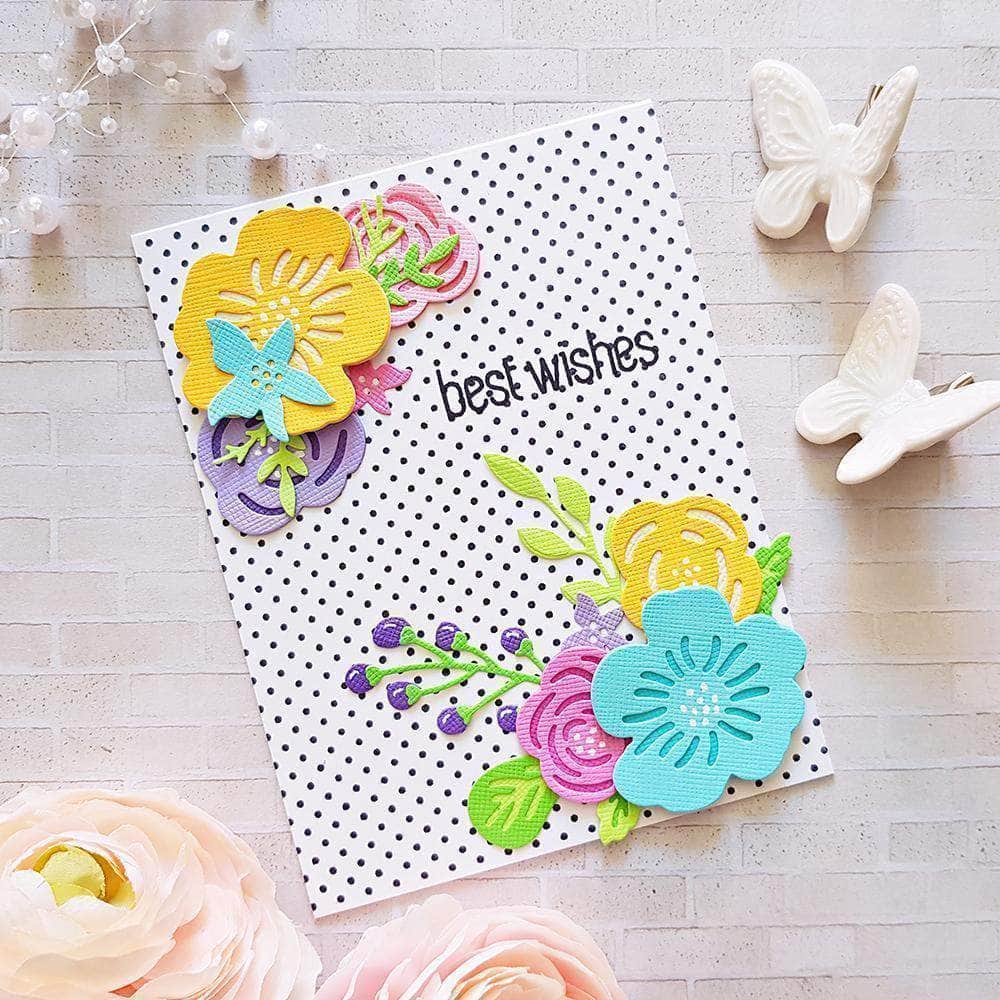 Clear Stamps Dainty Swiss Dots Stamp Set