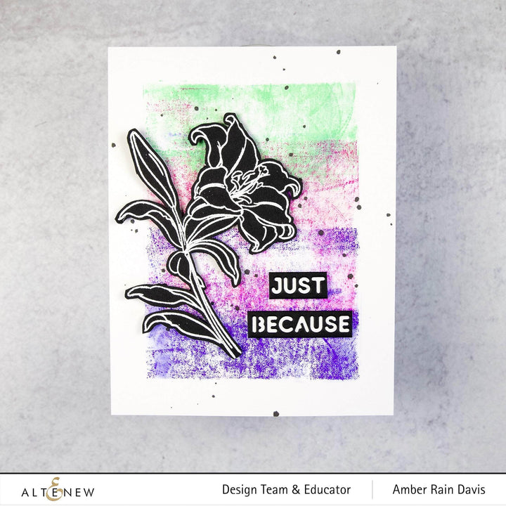 Clear Stamps Darling Lily Stamp Set