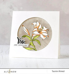 Clear Stamps Darling Lily Stamp Set