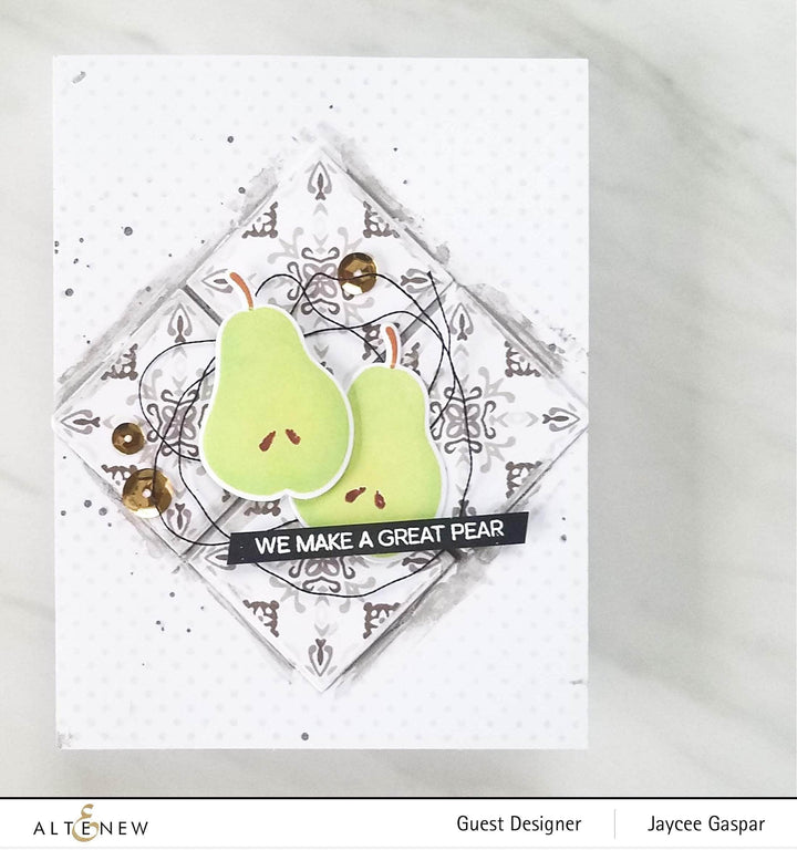 Clear Stamps Delicate Tiles Stamp Set