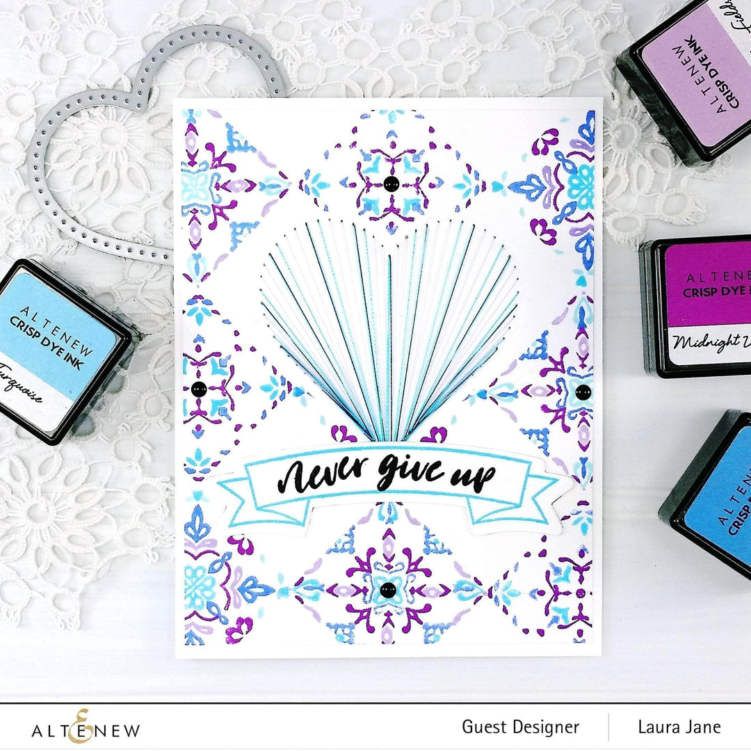 Clear Stamps Delicate Tiles Stamp Set