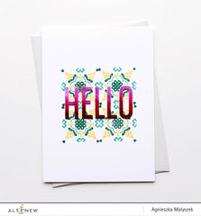 Clear Stamps Delicate Tiles Stamp Set