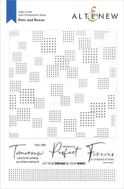 Clear Stamps Dots and Boxes Stamp Set