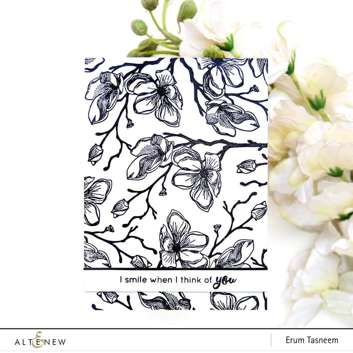Clear Stamps Dotted Blooms Stamp Set