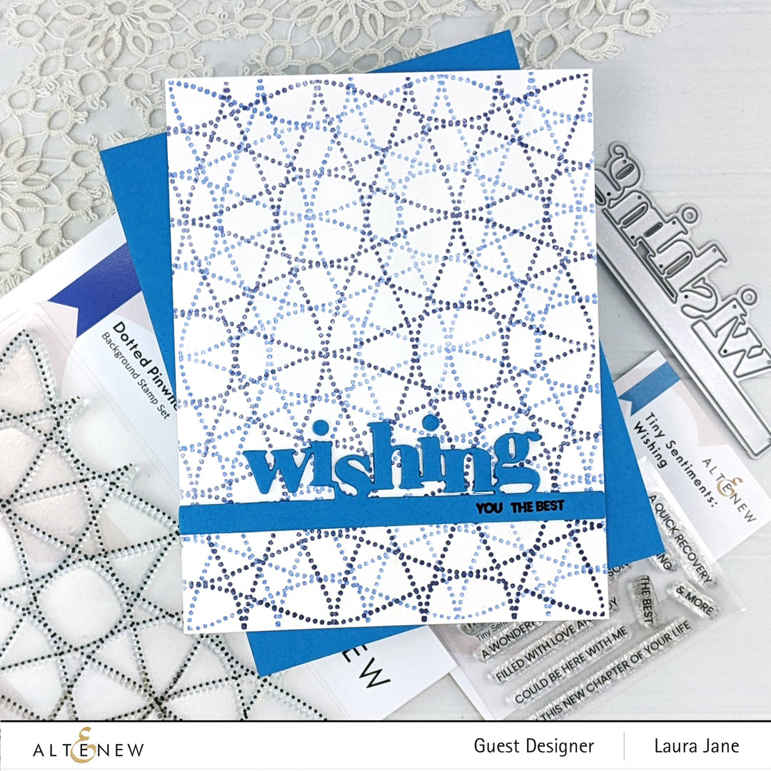 Clear Stamps Dotted Pinwheels Stamp Set