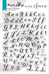 Clear Stamps Elegant Alphabet Stamp Set
