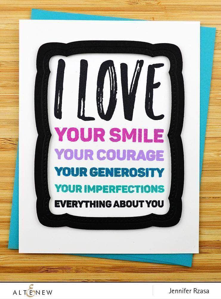Clear Stamps Everything About You Stamp Set