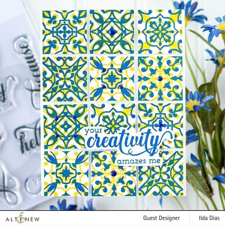 Clear Stamps Fancy Greetings Stamp Set