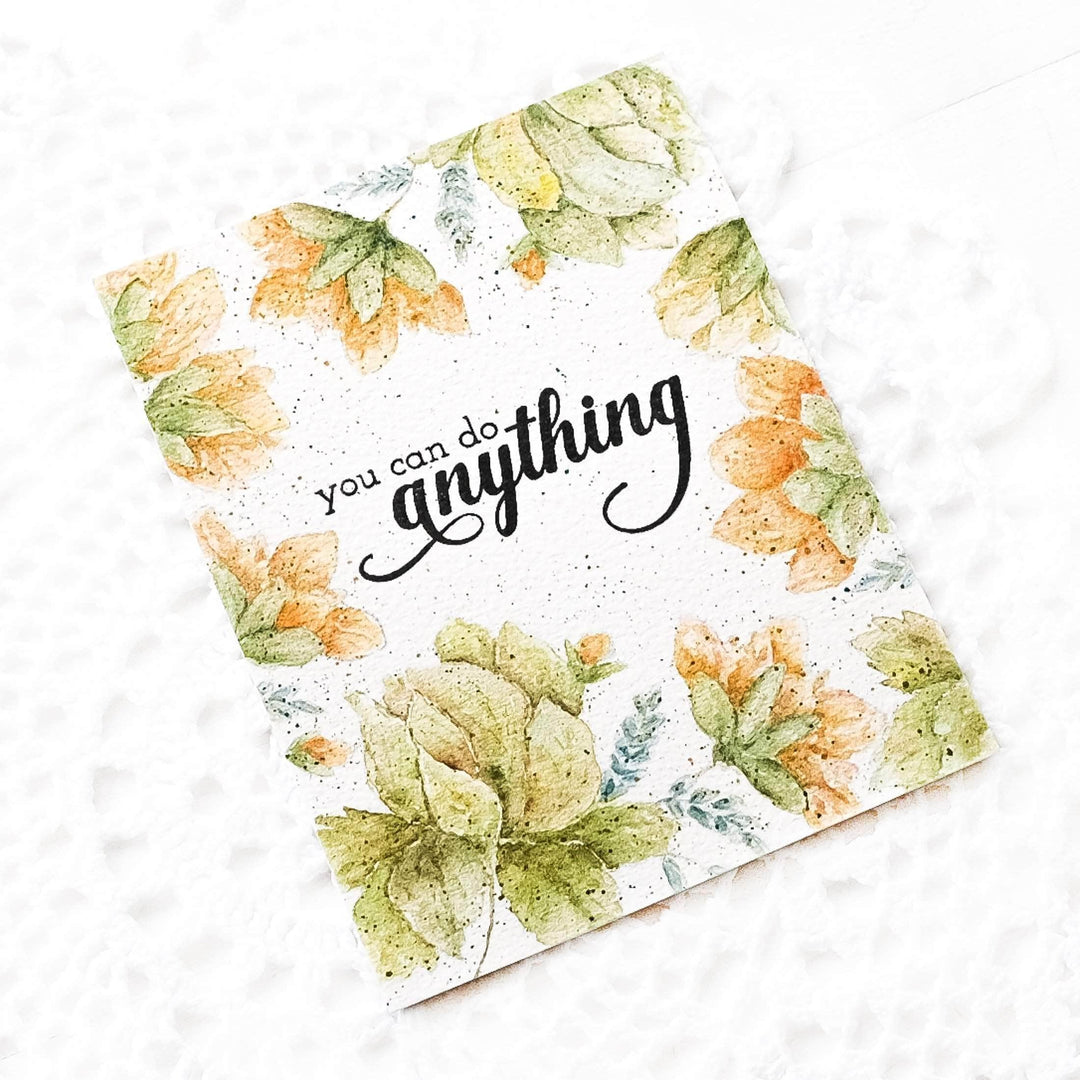 Clear Stamps Fancy Greetings Stamp Set