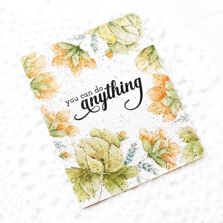 Clear Stamps Fancy Greetings Stamp Set