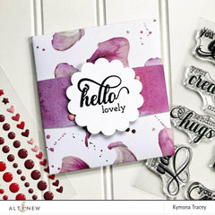Clear Stamps Fancy Greetings Stamp Set