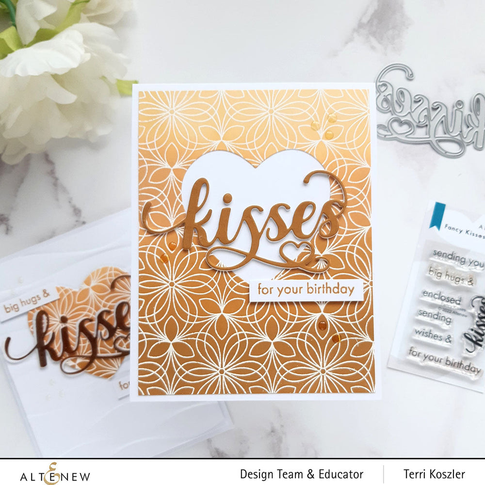 Clear Stamps Fancy Kisses Stamp Set