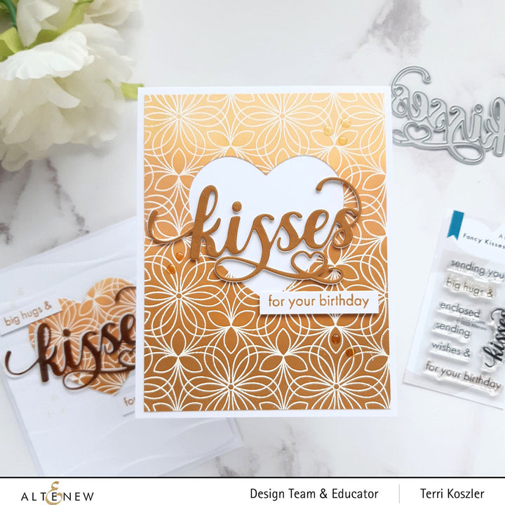 Clear Stamps Fancy Kisses Stamp Set