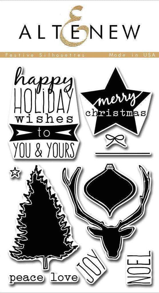 Clear Stamps Festive Silhouettes Stamp Set