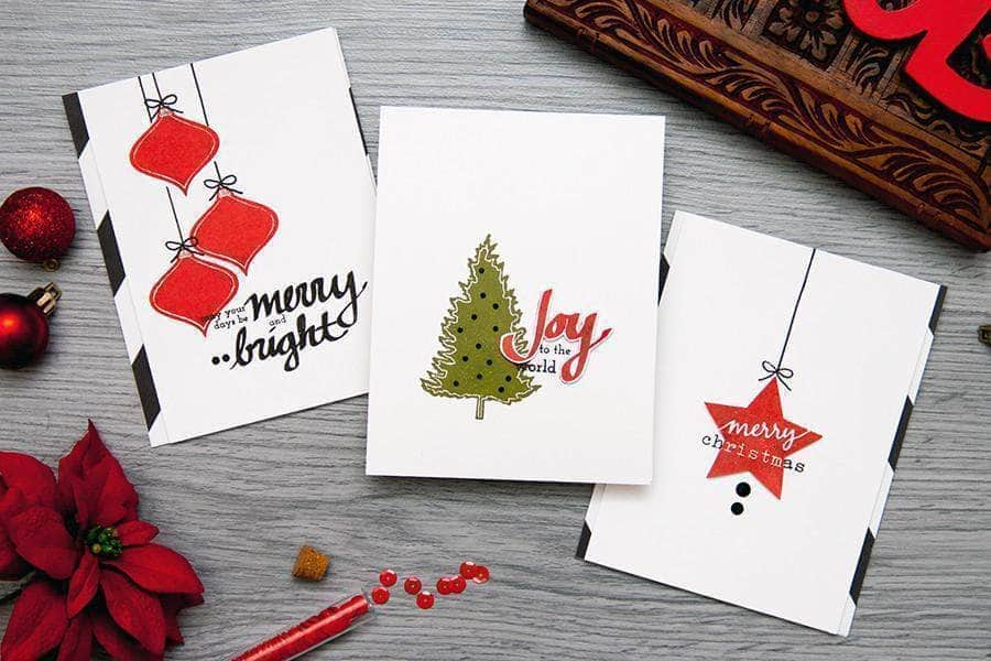 Clear Stamps Festive Silhouettes Stamp Set