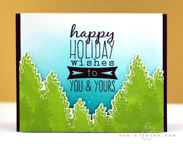 Clear Stamps Festive Silhouettes Stamp Set