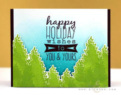 Clear Stamps Festive Silhouettes Stamp Set