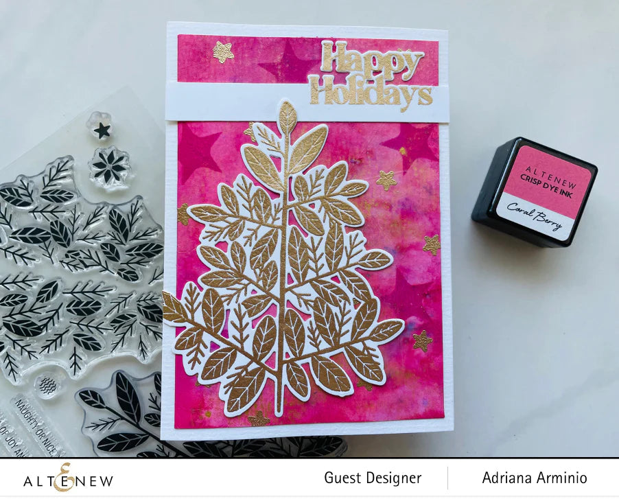 Clear Stamps Festive Tree Stamp Set