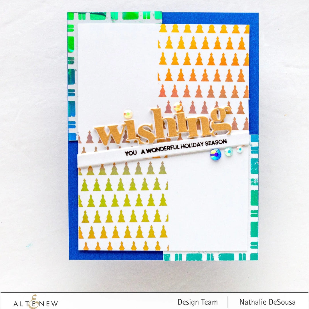 Clear Stamps Festive Tree Stamp Set