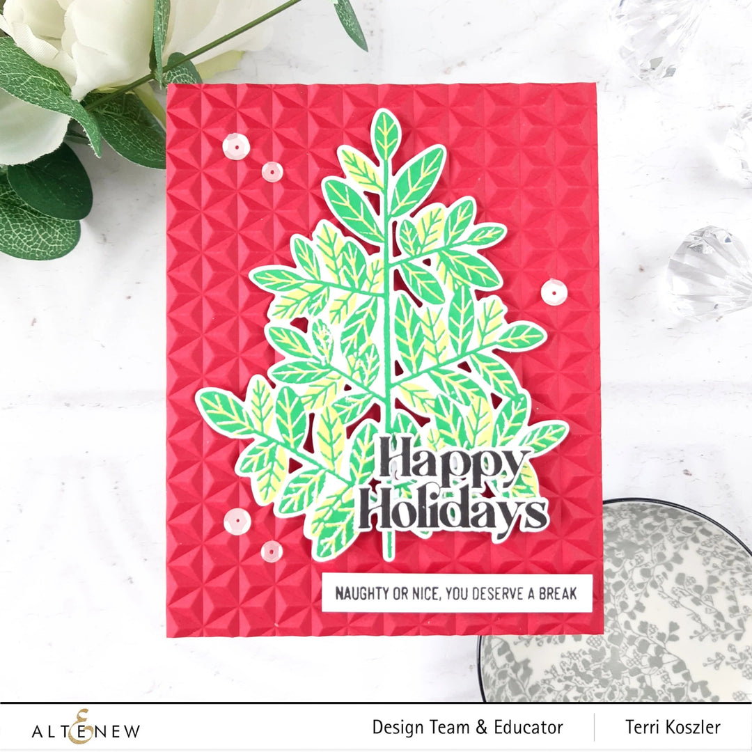 Clear Stamps Festive Tree Stamp Set