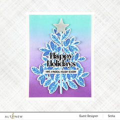 Clear Stamps Festive Tree Stamp Set