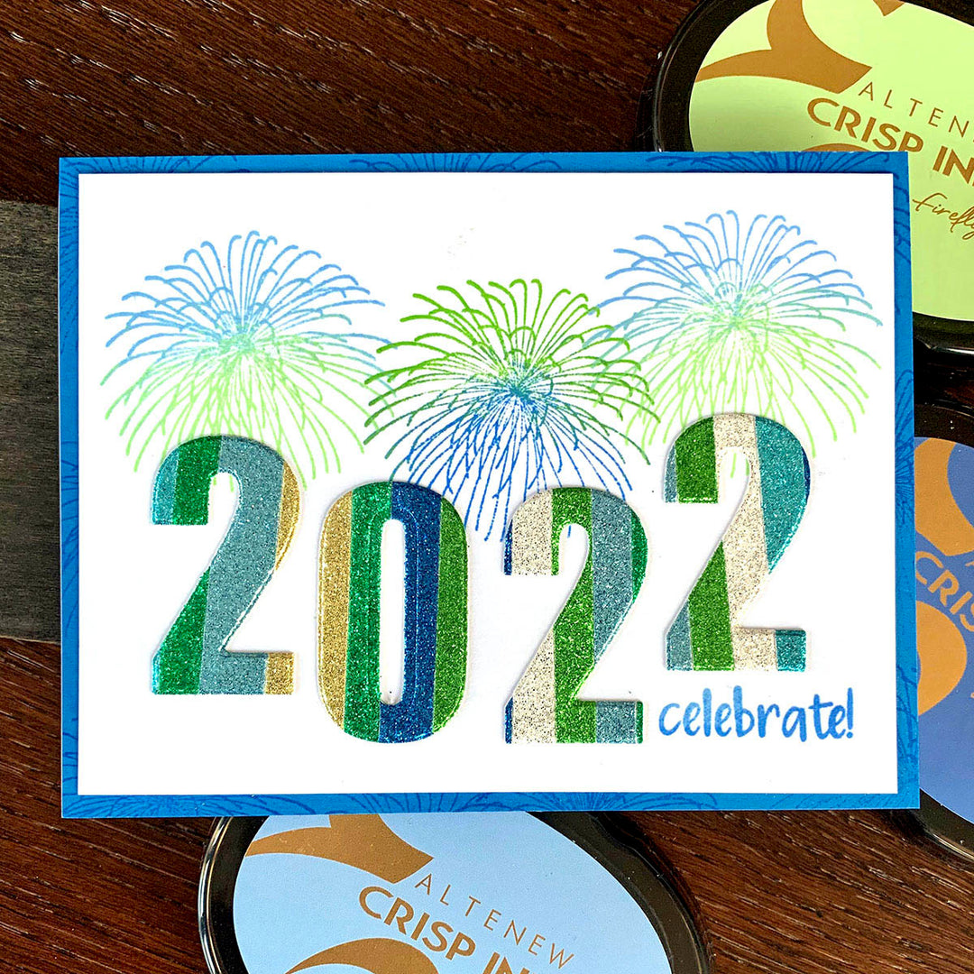 Clear Stamps Fireworks Stamp Set