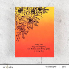 Clear Stamps Floral Dahlia Stamp Set